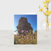 フクロウ·ロック·ノテカ空白のード（内部） カード (黄色い花)