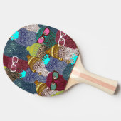 フクロウ 卓球ラケット (横)