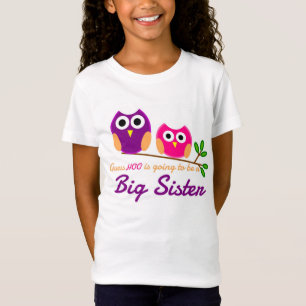 フクロウ、姉であることを行っている推測 Tシャツ
