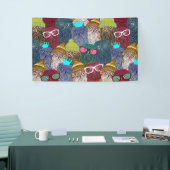 フクロウ 横断幕 (トレードショー)