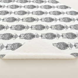 フクロウ（白） – シェルパ毛布 シェルパブランケット