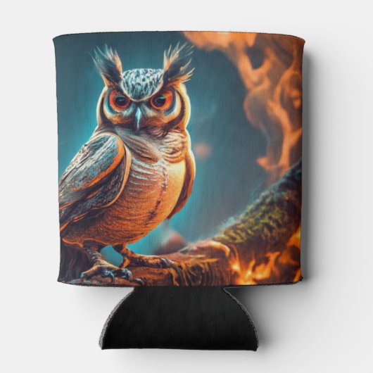 フクロウ 缶クーラー (裏面)