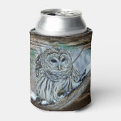 フクロウ 缶クーラー (缶正面)