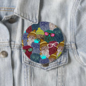 フクロウ 缶バッジ (インサイチュ)