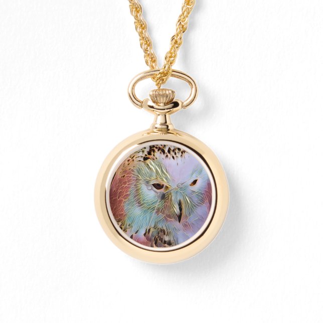 フクロウ 腕時計 (正面)