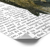 フクロウ〔雄ジカの〕枝角 ポスター (角)