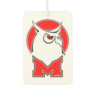 フクロウ#1 カーエアーフレッシュナー