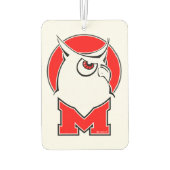 フクロウ#1 カーエアーフレッシュナー (裏面)