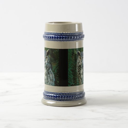 フクロウ(2) ビールジョッキ (中央)