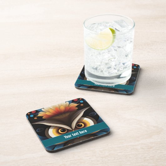 フクロウ 6 コースター (右側)