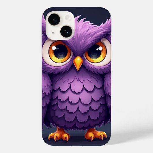 フクロウ Case-Mate iPhoneケース (裏面)