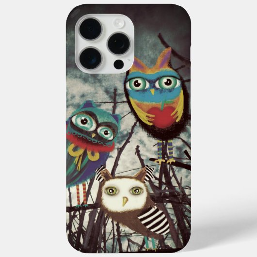 フクロウ Case-Mate iPhoneケース (裏面)