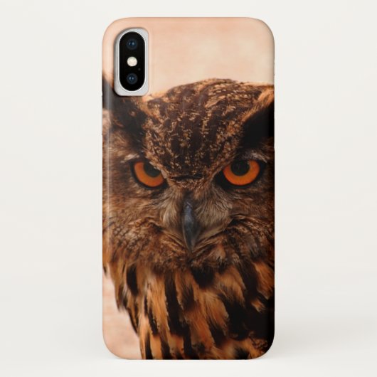 フクロウ... Case-Mate iPhoneケース (裏面)