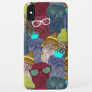 フクロウ iPhone XS MAXケース