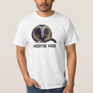 フクロウ- Hootie Hooのワイシャツ Tシャツ