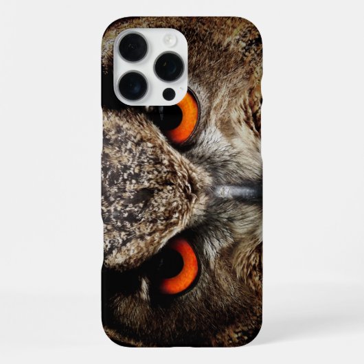 フクロウ iPhoneケース (裏面)
