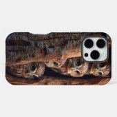 フクロウ iPhoneケース (裏面横)