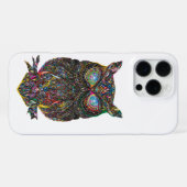 フクロウ iPhoneケース (裏面横)