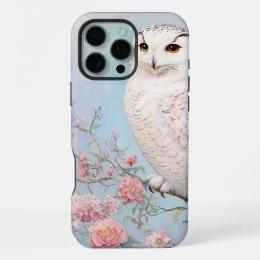 フクロウ iPhoneケース (裏面)