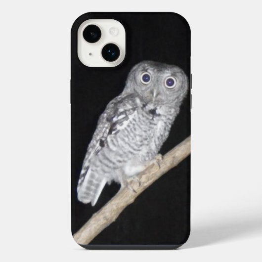フクロウ iPhoneケース (裏面)