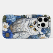 フクロウ iPhoneケース (裏面横)