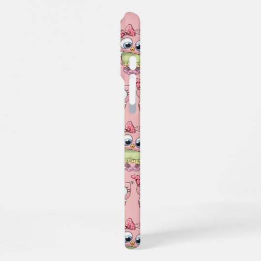 フクロウ iPhone カバー (左側面)
