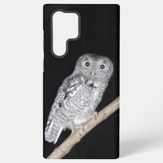 フクロウ SAMSUNG GALAXYケース (裏面)