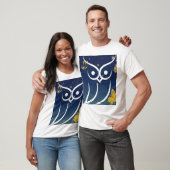 フクロウ Tシャツ (ユニセックス)