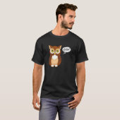フクロウ Tシャツ (正面フル)