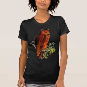 フクロウ Tシャツ