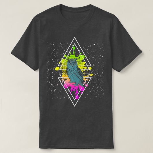 フクロウ Tシャツ (デザイン正面)