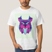 フクロウ Tシャツ (正面)