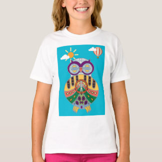 フクロウ Tシャツ