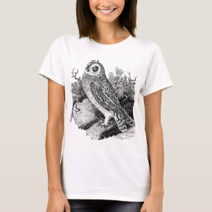 フクロウ Tシャツ