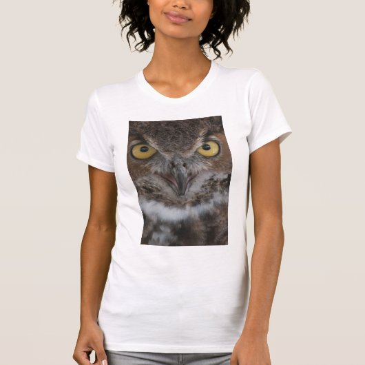フクロウ Tシャツ (正面)