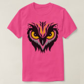 フクロウ Tシャツ (デザイン正面)