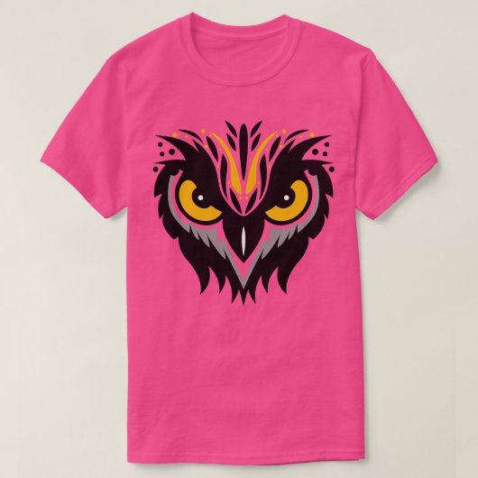 フクロウ Tシャツ (デザイン正面)