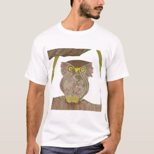 フクロウ Tシャツ
