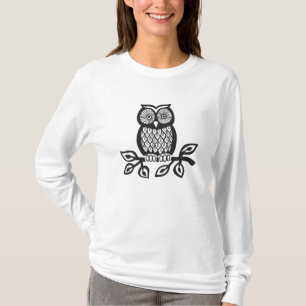 フクロウ Tシャツ