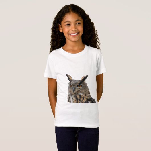フクロウ Tシャツ (正面フル)