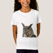 フクロウ Tシャツ (正面)