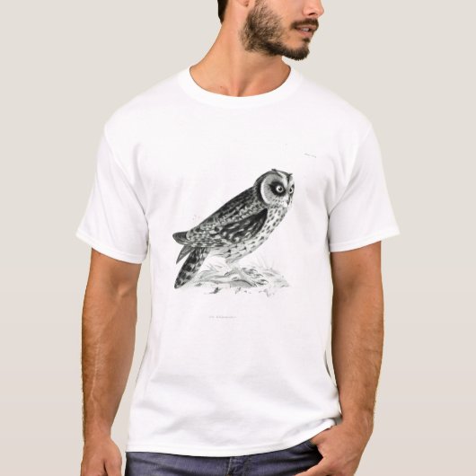 フクロウ Tシャツ (正面)