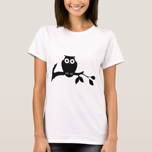 フクロウ Tシャツ (正面)
