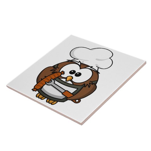 フクロウBBQ タイル (側面)