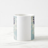 フクロウinティーカップ2 コーヒーマグカップ (中央)