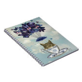 フクロウinティーカップ2 ノートブック (右側)