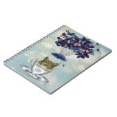 フクロウinティーカップ2 ノートブック (左側)