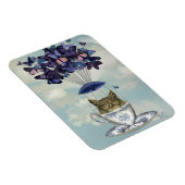 フクロウinティーカップ2 マグネット (右側)