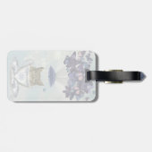 フクロウinティーカップ2 ラゲッジタグ (裏面横)