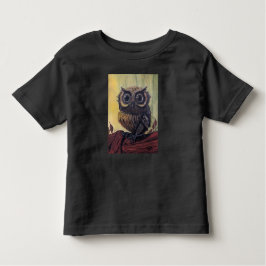 フクロウTシャツ トドラーTシャツ